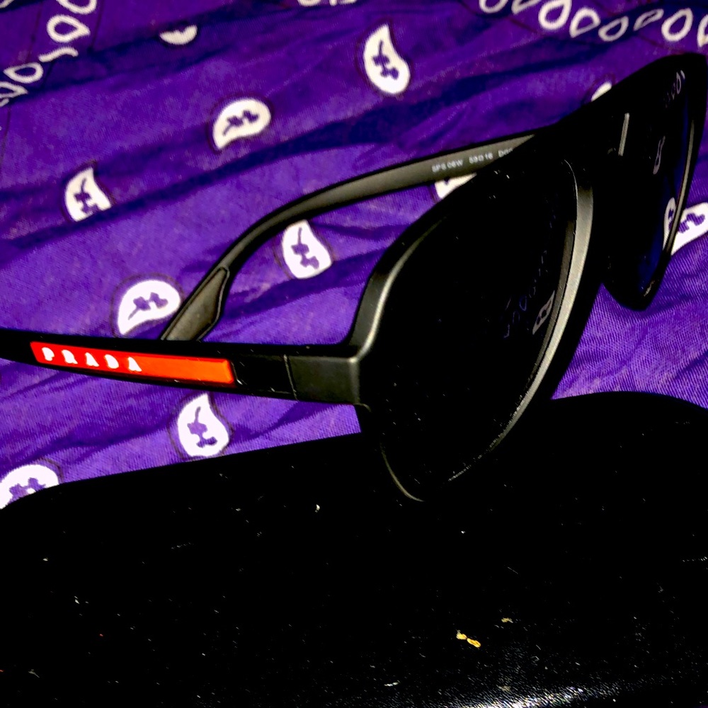 Mens Prada sunglasses aviator style